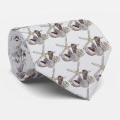 Seestern am Strand Krawatte (Gerollt)