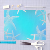 Seestern Aqua Blau Seidenpapier (Handwerk)