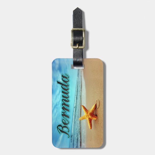 Seestern Gepäckanhänger (Vorderseite vertikal)