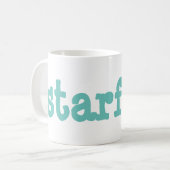 Seestern Kaffeetasse (Vorderseite Links)