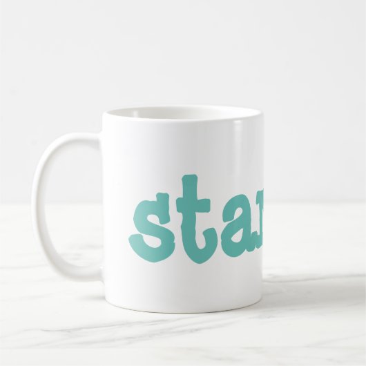 Seestern Kaffeetasse (Links)