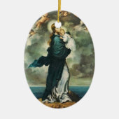 Seestern Keramikornament (Vorne)