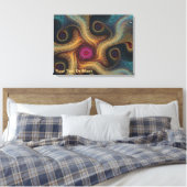 Seestern Leinwanddruck (Insitu (Schlafzimmer))