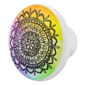 Seestern Mandala Keramikknauf (Rechts)