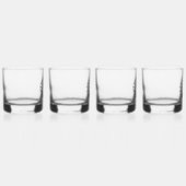 Seestern Mandala Whiskyglas (Rechts)