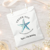 Seestern Nautisch Strand Ozean Thema Geschenktütchen (Ausgeschnitten)