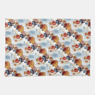 Seestern Neptun Küchentuch