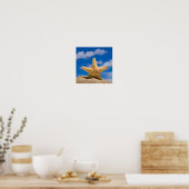 Seestern Poster (Küche)