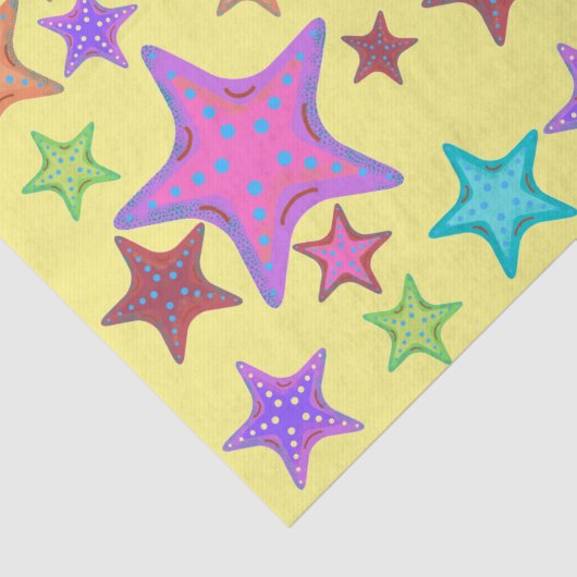 Seestern Seidenpapier (Ausschnitt)
