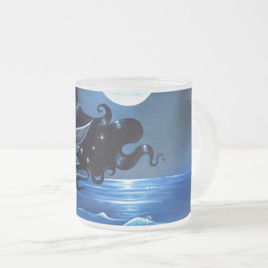 "Seestern-" Tasse (VorderseiteRechts)