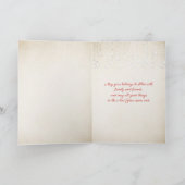 Seestern und Flaschenpost Karte (Innenseite)