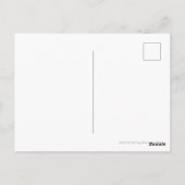 Seestern und Korallen Postkarte (Rückseite)