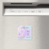 Seestern und Ozean - Termin vormerken Magnet (In Situ (Geschirrspüler))