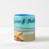 Seestern von Antigua und Barbuda Tasse (Zentrum)