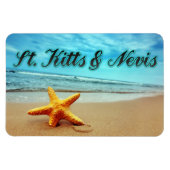 Seestern von St. Kitts & Nevis Magnet (Horizontal)