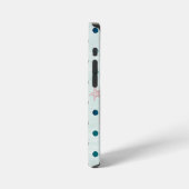 Seesternchen-Punkt-Tanz iPhone Hülle (Linke Seite)