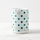 Seesternchen-Punkt-Tanz Kaffeetasse (Mittel)