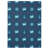 Seesternchen-Vereinbarung Klemmbrett (Rückseite)