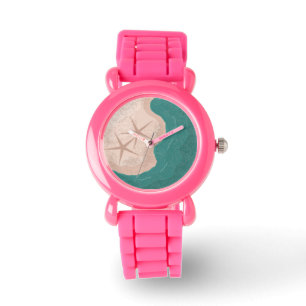 Seesterne am Strand Armbanduhr