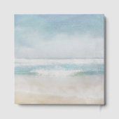 Seesterne auf dem Strand Aquarell Gästebuch (Rückseite)