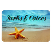 Seesterne aus Turks und Caicos Magnet (Horizontal)