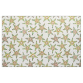 Seesterne Blumen in cremeweiß Stoff (Yard (91,4 cm))