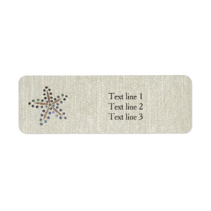 Seesterne Eleganz Strand Rustikal Jute Küste