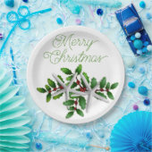 Seesterne Frohe Weihnachtsfeier Papier Teller (Party)