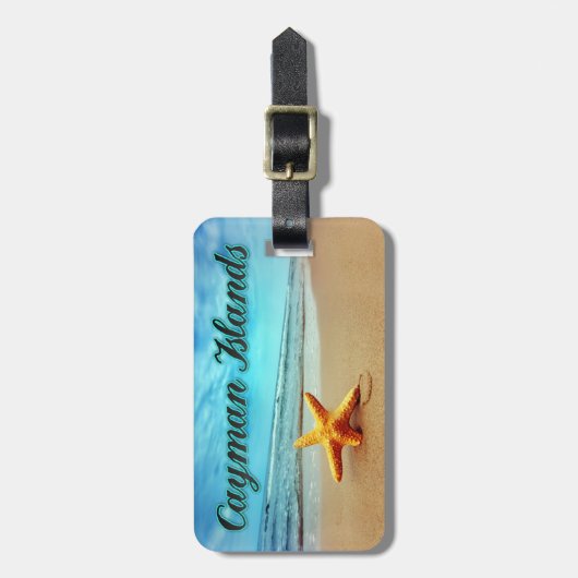 Seesterne Gepäckanhänger (Vorderseite vertikal)