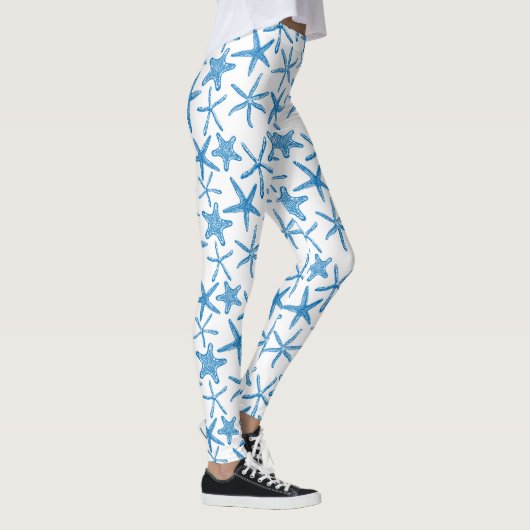 Seesterne in blau leggings (Rechts)