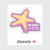 Seesterne-Introvertierte - kleine Aufkleber (Blatt)