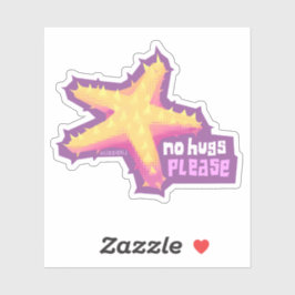 Seesterne-Introvertierte - kleine Aufkleber