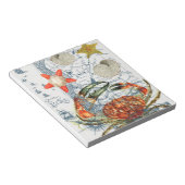 Seesterne-Karte Notizblock (angewinkelt)