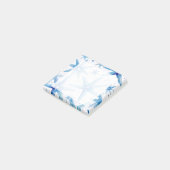 Seesterne Nahtloses Muster Post-it Klebezettel (angewinkelt)