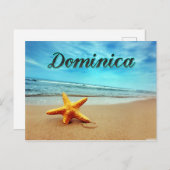 Seesterne Postkarte (Vorne/Hinten)