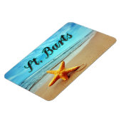 Seesterne St. Barts Magnet (Linke Seite)