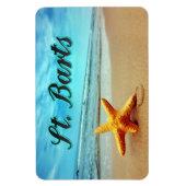 Seesterne St. Barts Magnet (Vertikal)