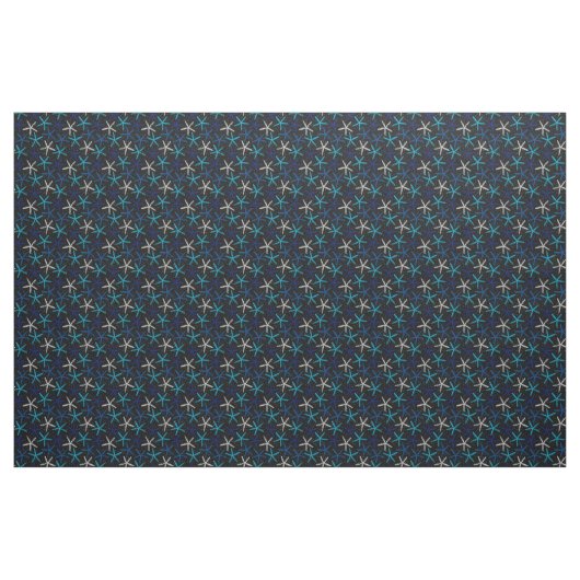 Seesterne Stoff (Yard (91,4 cm))