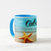 Seesterne Tasse (Vorderseite Links)