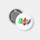Seesterne und Muscheln Freude Magnet (Vorderseite/Rückseite)