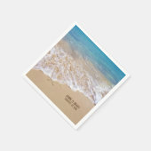 Seesterne zum Hochzeitstag Serviette (Ecke)