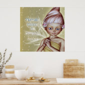 Seesternewünsche Poster (Küche)