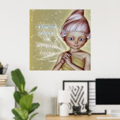 Seesternewünsche Poster (Heimbüro)