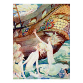 Seesters und Schiff Poster (Vorderseite)