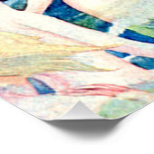 Seesters und Schiff Poster (Ecke)