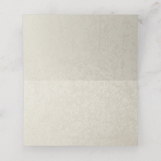 Seesteufel und Ribbon, blau und rosa Platzkarte (Innenseite Aufgefaltet)