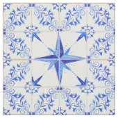 Seestrand-Nordstern-modernes Bauernhaus rustikal Stoff (Muster)