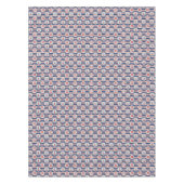 Seestreifen und Punkt-Muster Tischdecke (Vorderseite)