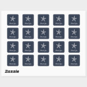 Seestreitfisch Danke Stickers (Blatt)