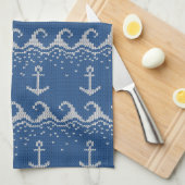 SeeStrick-Muster Geschirrtuch (Viertel Falte)